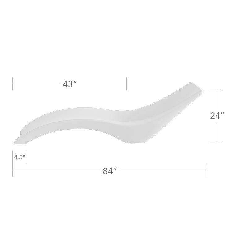 Shelf Chaise by DecoScape (2037-134)