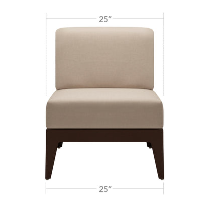 South Beach Armless Chair by DecoScape (3201-131)