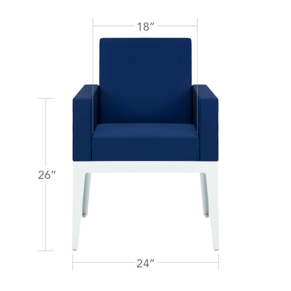 South Beach Dining Arm Chair by DecoScape (3201-163)