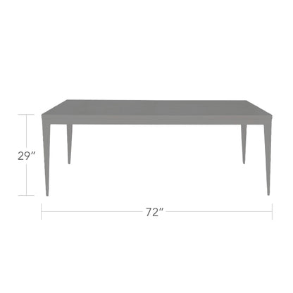 South Beach Rectangular Dining Table 72" by DecoScape (3201-314)
