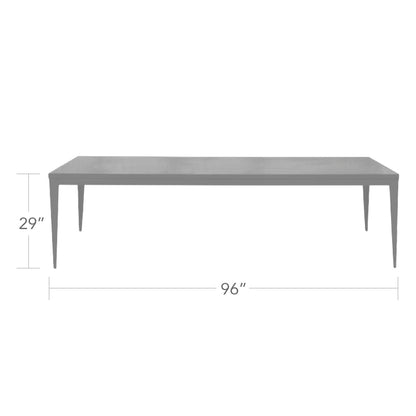 South Beach Rectangular Dining Table96" by DecoScape (3201-315)