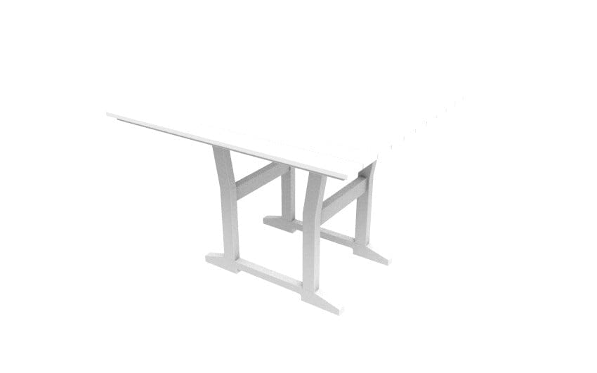 Coastline Café Square Dining Table by Seaside Casual Outdoor Dining Table Seaside Casual Furniture White 