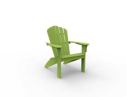 Coastline Harbor View Adirondack Chair by Seaside Casual Outdoor Adirondack Chair Seaside Casual Furniture Leaf No - Fitted Cushions 