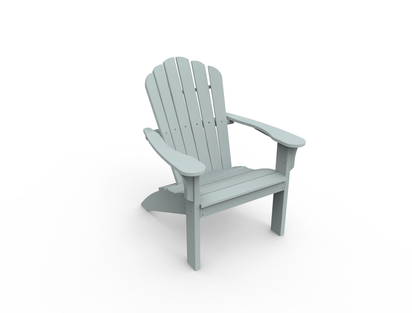 Coastline Harbor View Adirondack Chair by Seaside Casual Outdoor Adirondack Chair Seaside Casual Furniture Sage No - Fitted Cushions 