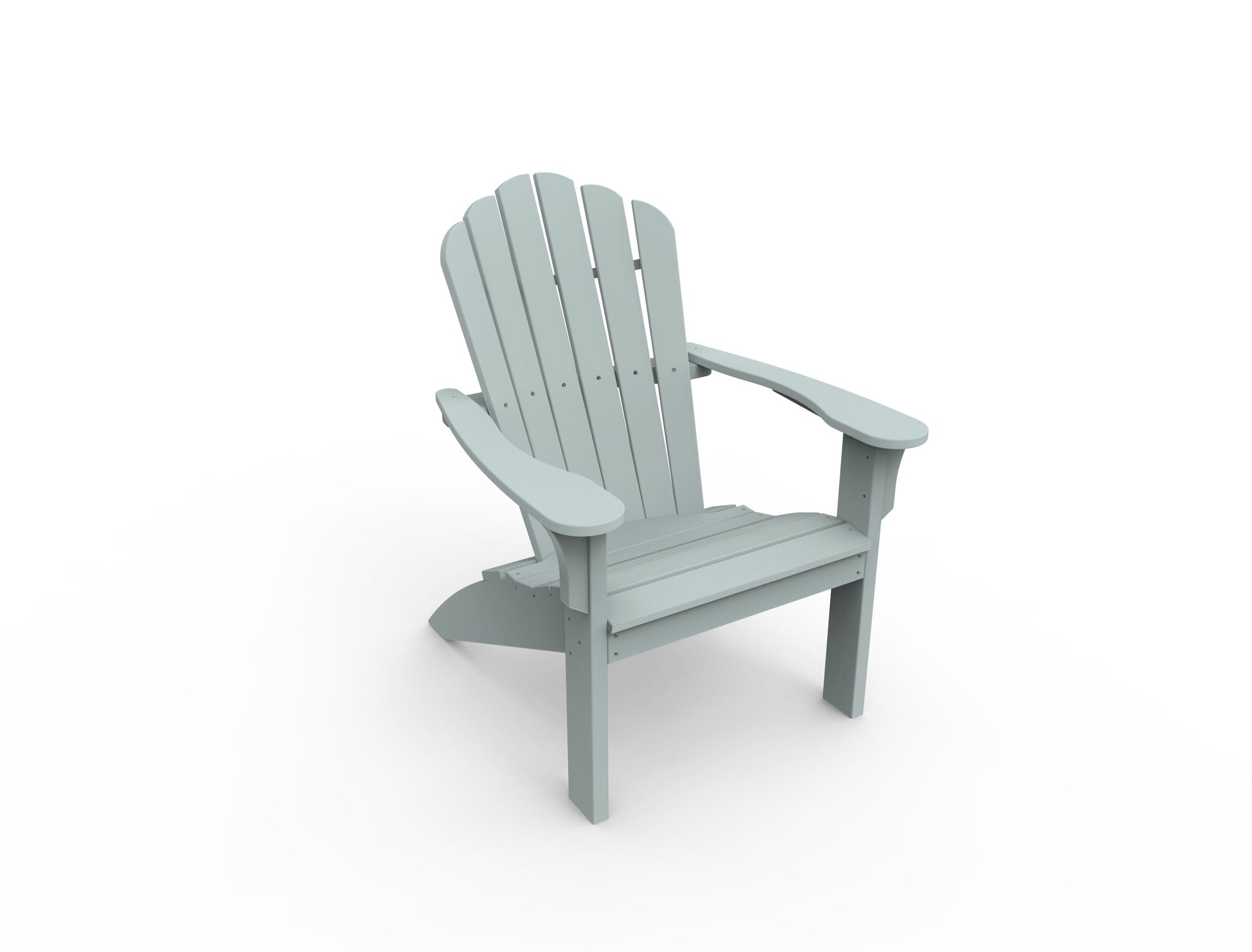 Coastline Harbor View Adirondack Chair by Seaside Casual Outdoor Adirondack Chair Seaside Casual Furniture Sage No - Fitted Cushions 