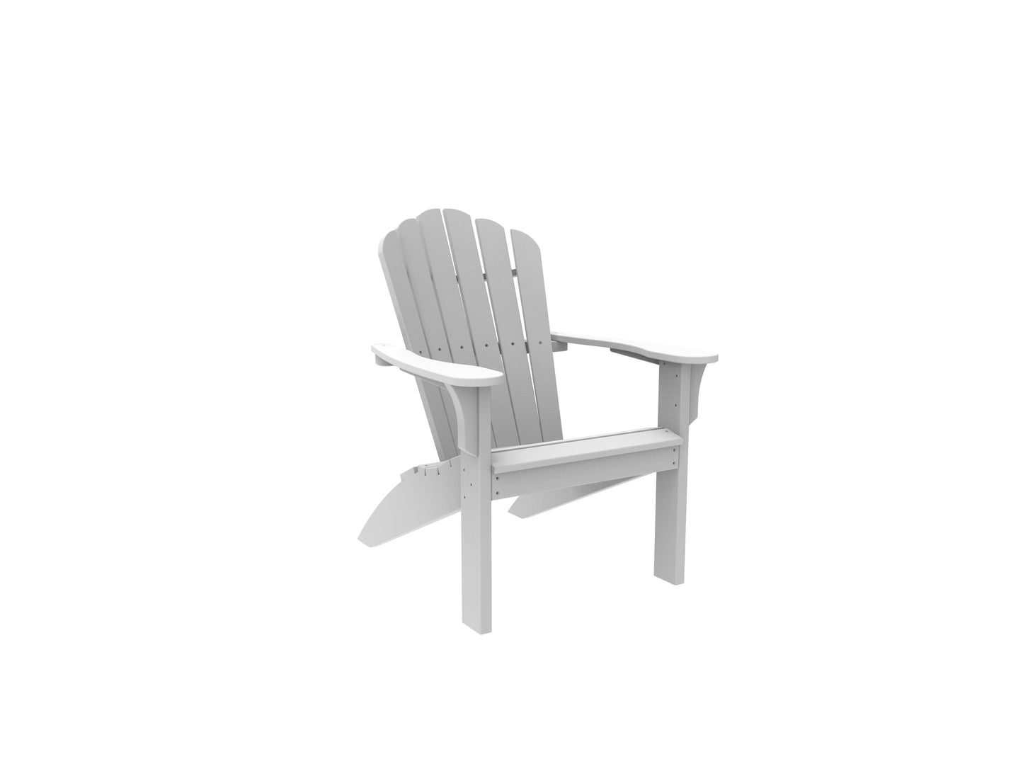 Coastline Harbor View Adirondack Chair by Seaside Casual Outdoor Adirondack Chair Seaside Casual Furniture White No - Fitted Cushions 