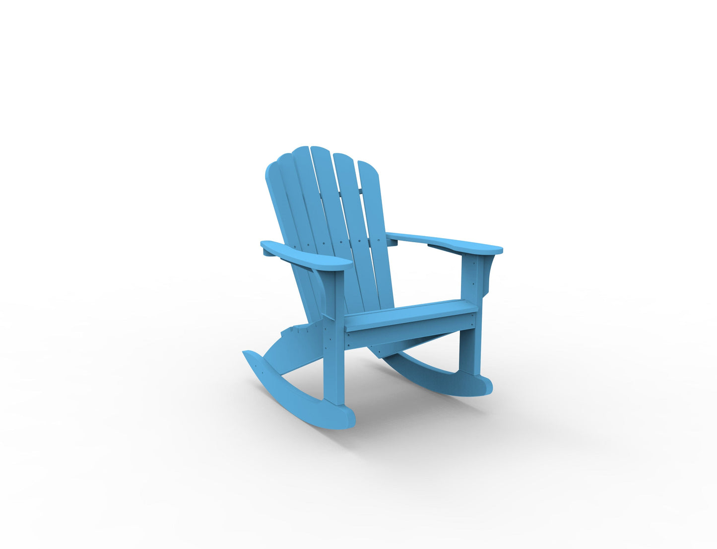 Coastline Harbor View Adirondack Rocker by Seaside Casual Outdoor Rocking Chair Seaside Casual Furniture Pool No - Fitted Cushion 
