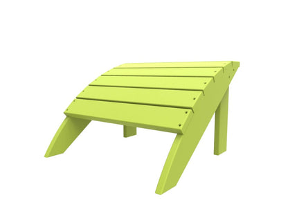 Coastline Harbor View Foot Stool by Seaside Casual Outdoor Footstool Seaside Casual Furniture Leaf 