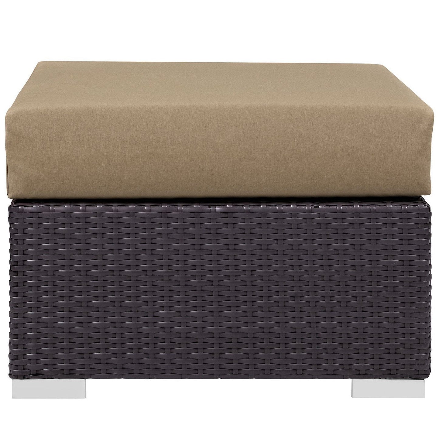 Convene 10 Piece Outdoor Patio Sectional Set in Espresso Mocha by Modway (EEI-2169) Sectional Set Modway 