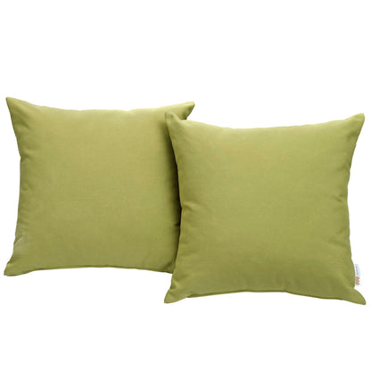 Convene 2 Piece Outdoor Patio Pillow Set in Peridot by Modway (EEI-2001) Pillow Modway 