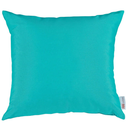 Convene 2 Piece Outdoor Patio Pillow Set in Turquoise by Modway (EEI-2001) Pillow Modway 