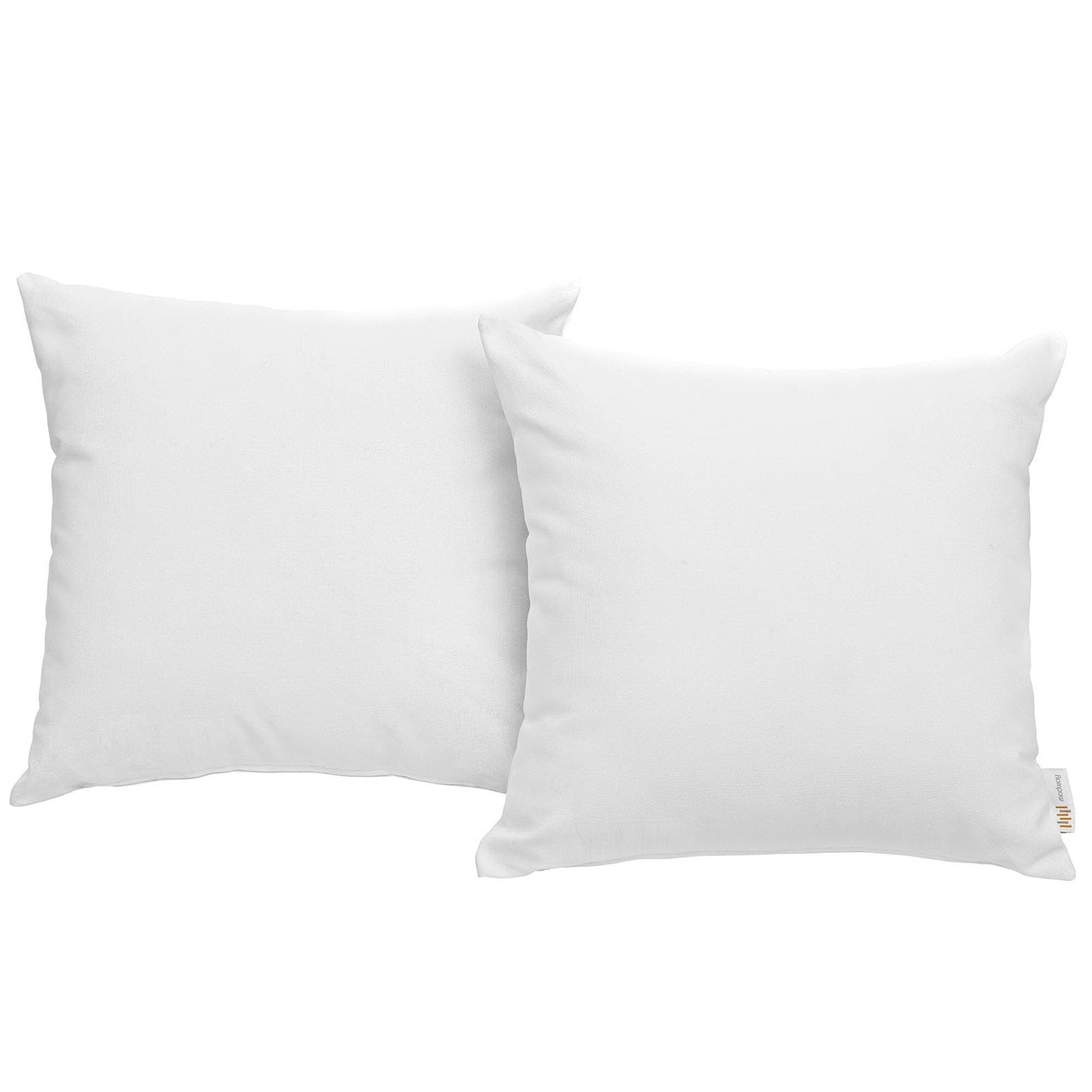 Convene 2 Piece Outdoor Patio Pillow Set in White by Modway (EEI-2001) Pillow Modway 