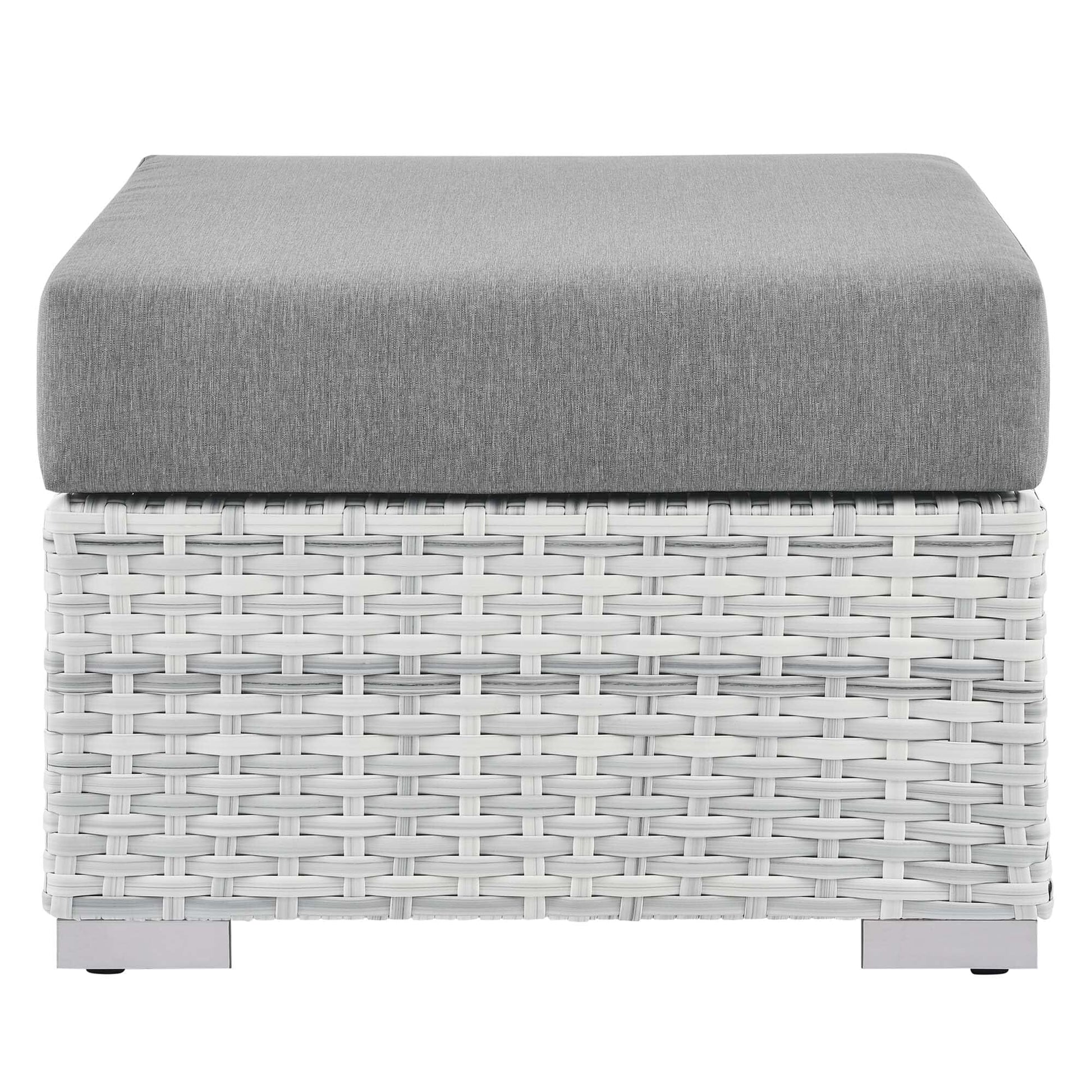Convene 6-Piece Outdoor Patio Set in Light Gray Gray by Modway (EEI-5449) Conversation Set Modway 