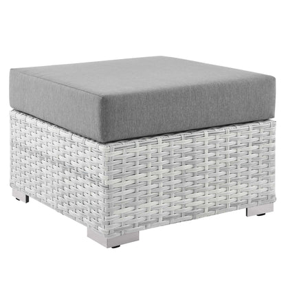 Convene 6-Piece Outdoor Patio Set in Light Gray Gray by Modway (EEI-5449) Conversation Set Modway 