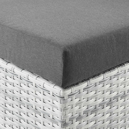 Convene Outdoor Patio Right Chaise in Light Gray Charcoal by Modway (EEI-4304) Chaise Lounge Modway 