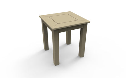 DEX 16" Square Side Table by Seaside Casual Outdoor Side Table Seaside Casual Furniture Natural 