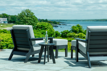 DEX 18" Round Side Table by Seaside Casual Outdoor Side Table Forever Wicker 