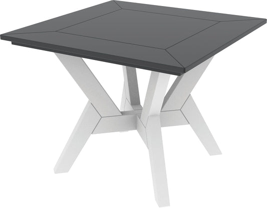 DEX 24" Corner Table by Seaside Casual Outdoor Side Table Seaside Casual Furniture 