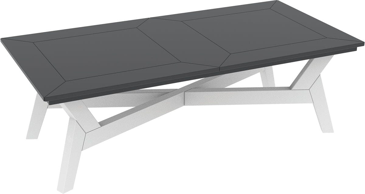 DEX 52" Coffee Table by Seaside Casual Outdoor Coffee Table Seaside Casual Furniture Heathered-Dune 