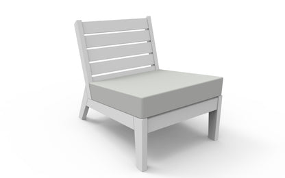 DEX Modular Armless Lounge Chair by Seaside Casual Outdoor Modular Seating Seaside Casual Furniture 