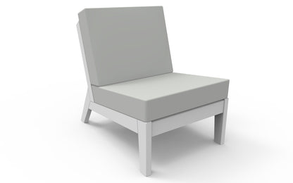 DEX Modular Armless Lounge Chair by Seaside Casual Outdoor Modular Seating Seaside Casual Furniture 