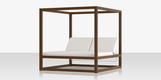 Breeze Cabana Frame - 15' - Wood Grain Frame by DecoScape (3406-659)
