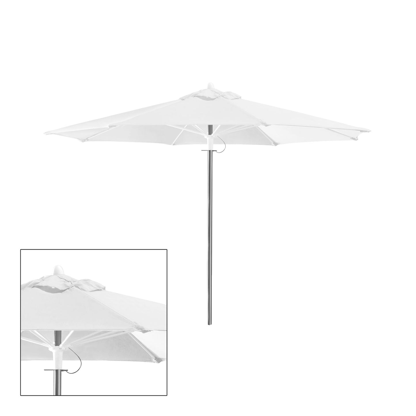 Rio 9' Round Single Vented Canopy Only by DecoScape (5001-623)