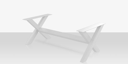 Contemporary X Style Dining Table Base by DecoScape (1030-616)