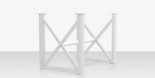Contemporary  Square X Style Bar Table Base by DecoScape (1030-615)