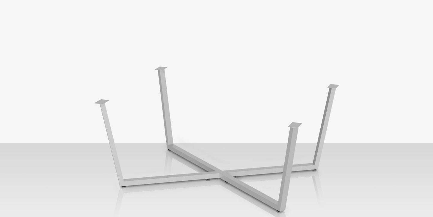 Contemporary Flat X 96 Style Dining Table Base by DecoScape (1030-618)