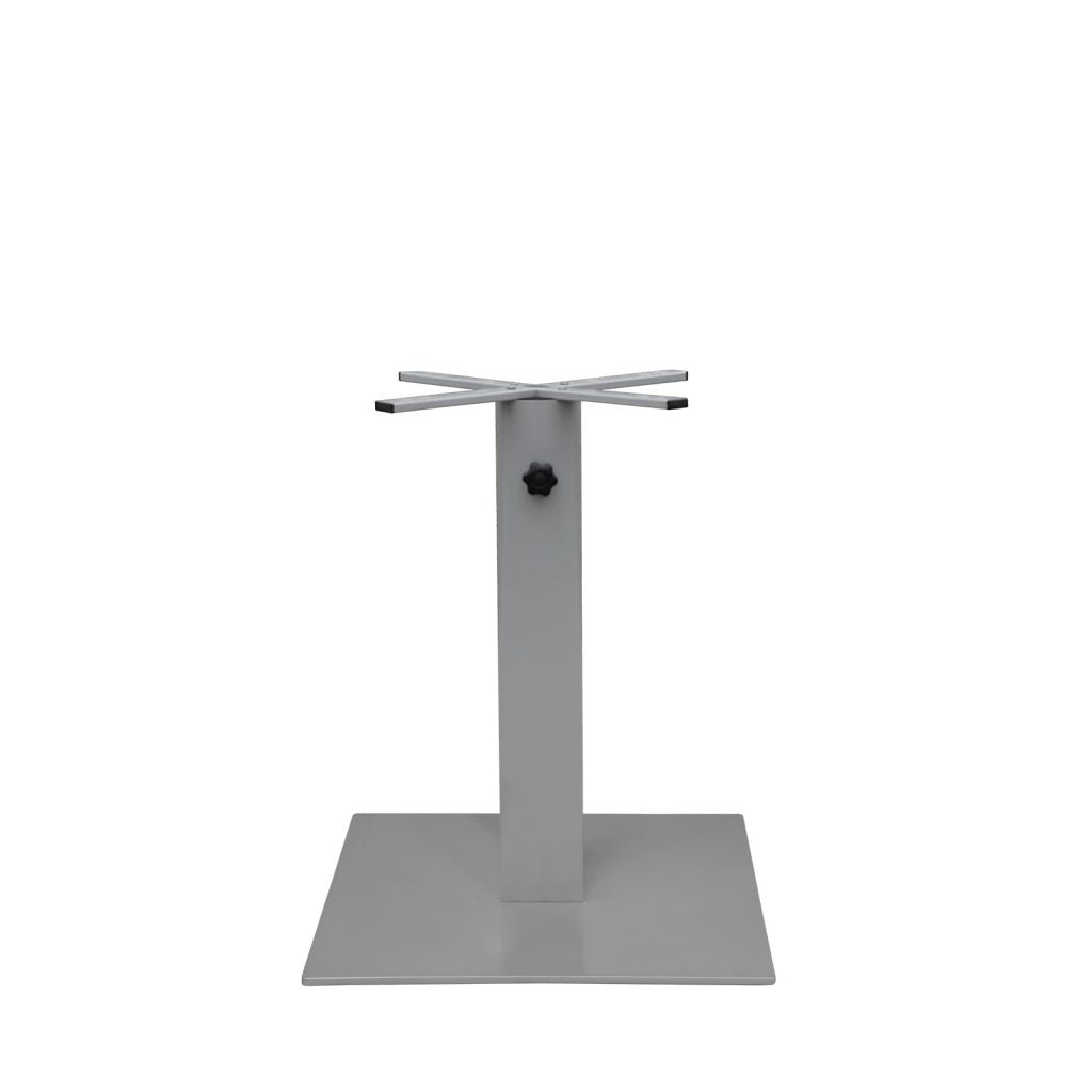 Verona Large Square Dining Base with Umbrella Option by DecoScape (1008-586U)