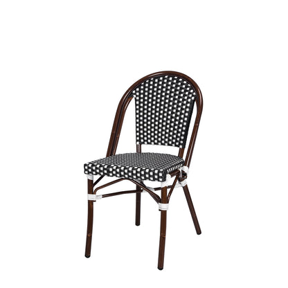 Paris Dining Side Chair - Black & White by DecoScape (2203-162)