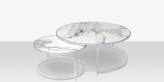 Iconic Nesting Table 30" Round by DecoScape (3217-423)