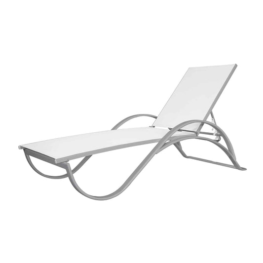 Atlantic Sled Chaise With Arms by DecoScape (3005-104)