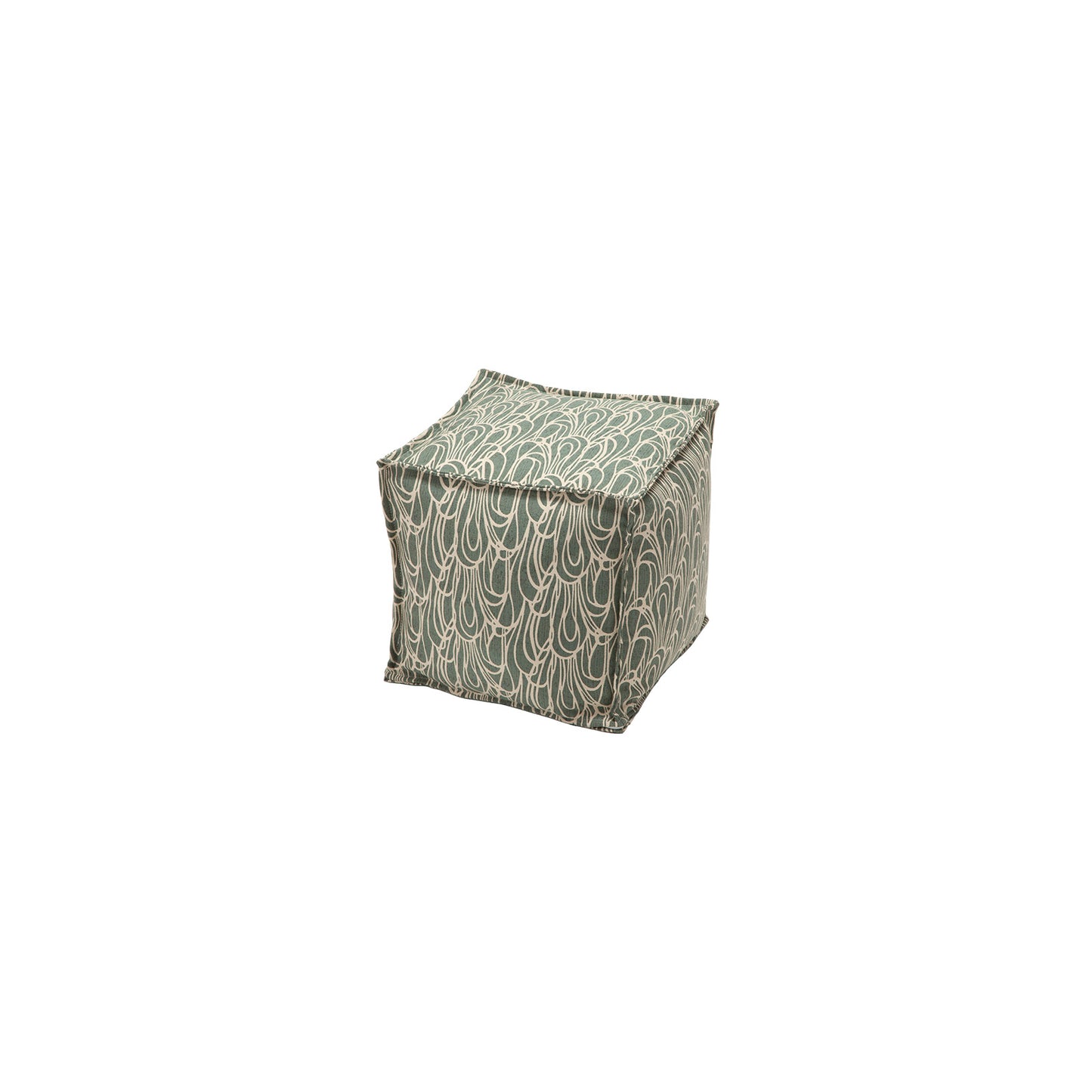 Casbah Small Pouf (Square) 18"x18" by DecoScape (3216-731)