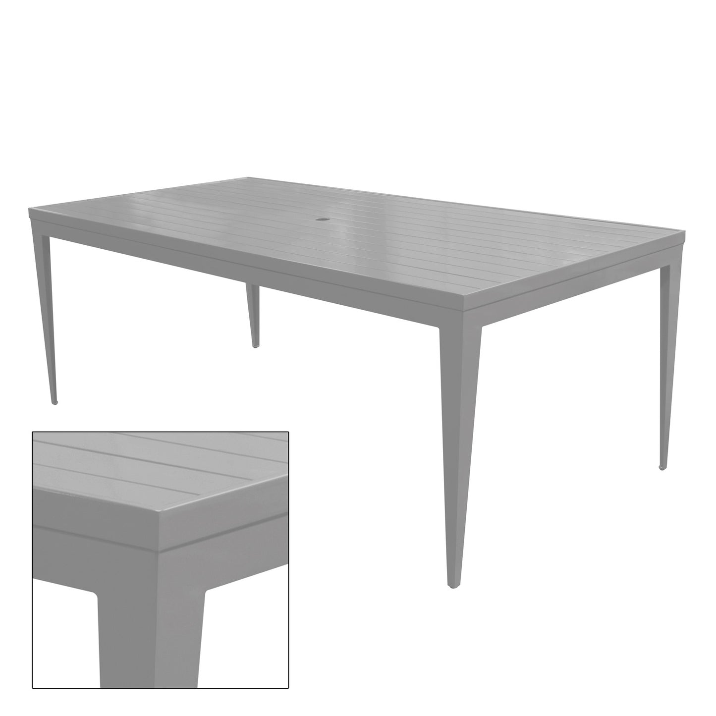 South Beach Rectangular Dining Table 72" by DecoScape (3201-314)