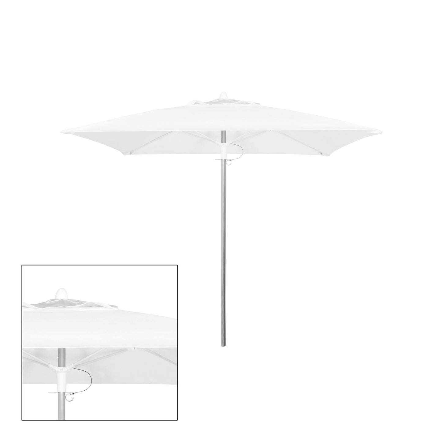 Rio 8' Square Single Vented Canopy Only by DecoScape (5001-600)