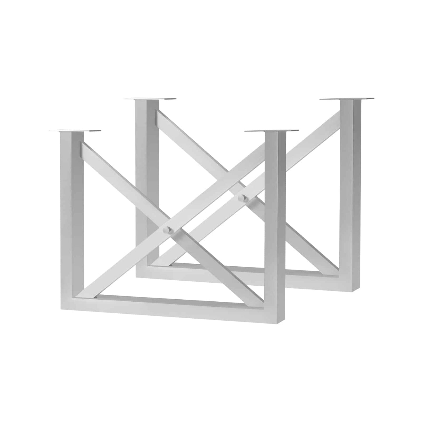 Contemporary Square X Style Dining Table Base by DecoScape (1030-612)