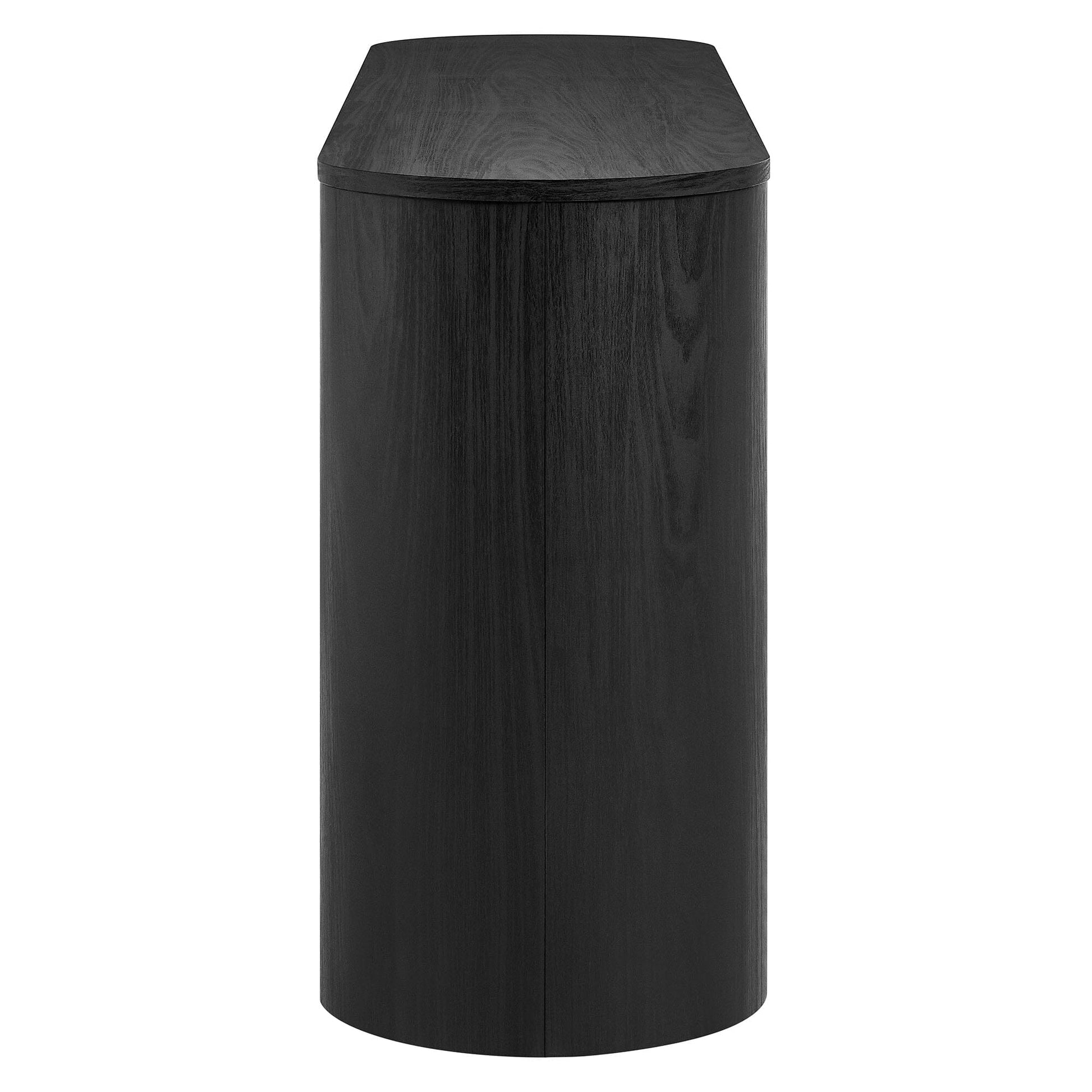 Duval 62 Inch Oval Sideboard (Black) by Modway Console Table Modway 