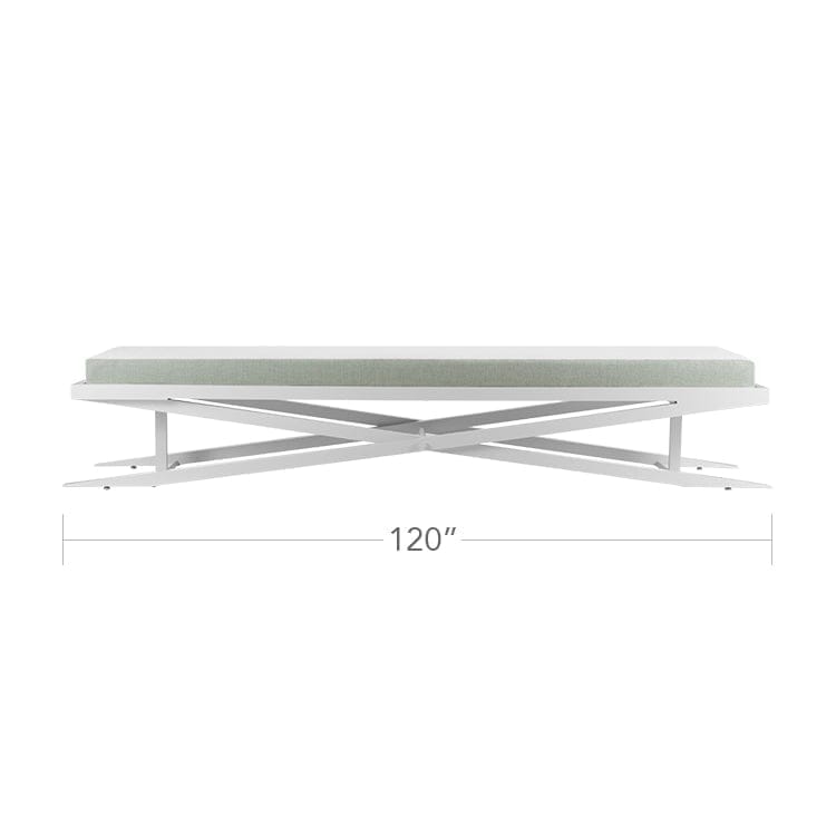Dynasty Bench 120" by DecoScape Outdoor Benches DecoScape 