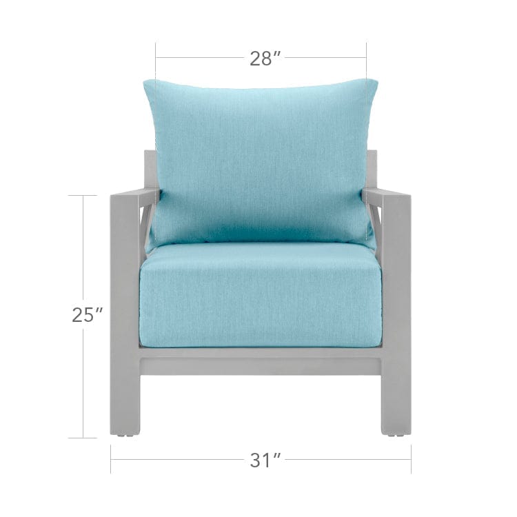 Dynasty Club Chair by DecoScape Outdoor Lounge Chair DecoScape 