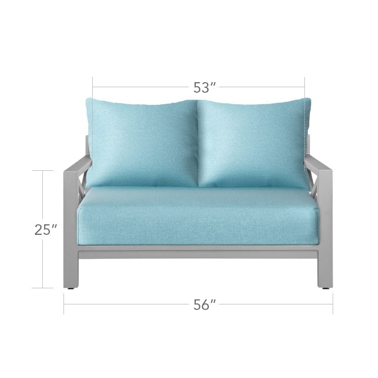 Dynasty Loveseat by DecoScape Outdoor Loveseat DecoScape 