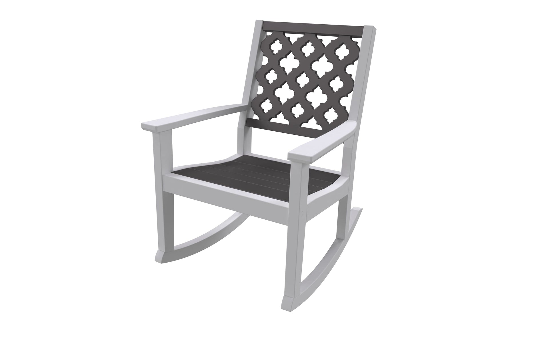 Greenwich Rocking Chair (Provencal) by Seaside Casual Outdoor Rocking Chair Seaside Casual Furniture White No - Fitted Cushion 