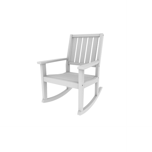 Greenwich Rocking Chair (Slatted) by Seaside Casual Outdoor Rocking Chair Seaside Casual Furniture 