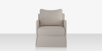 Luna Club Chair - Improve Stucco by DecoScape (1041-101-STU)