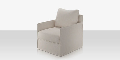 Luna Club Chair - Improve Stucco by DecoScape (1041-101-STU)