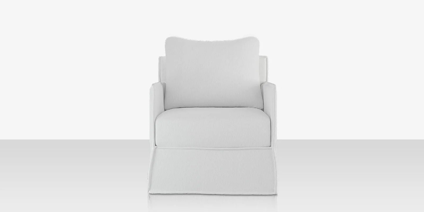 Luna Club Chair - Improve White by DecoScape (1041-101-WHT)