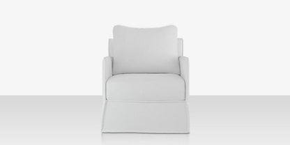 Luna Club Chair - Improve White by DecoScape (1041-101-WHT)