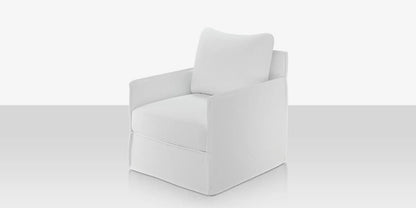 Luna Club Chair - Improve White by DecoScape (1041-101-WHT)