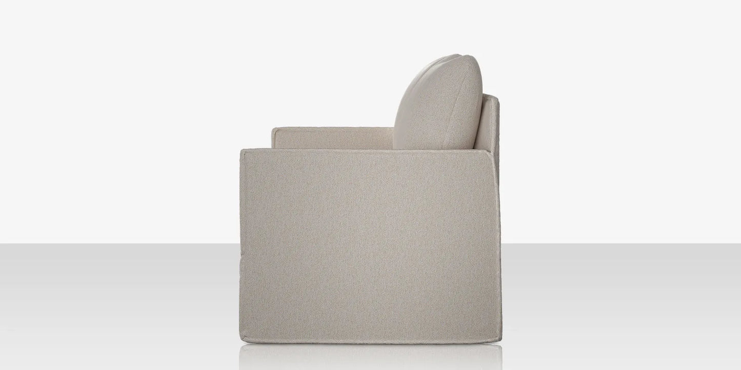 Luna Loveseat - Improve Stucco by DecoScape (1041-102-STU)